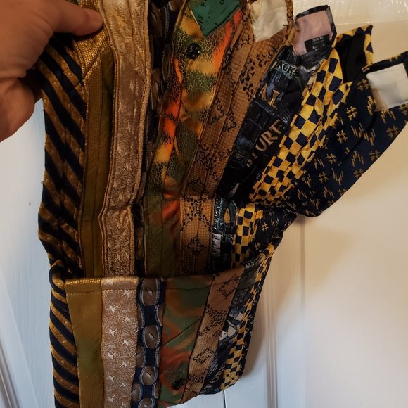 UNIQUE Purse Made of Men Ties! - Picture 3 of 4